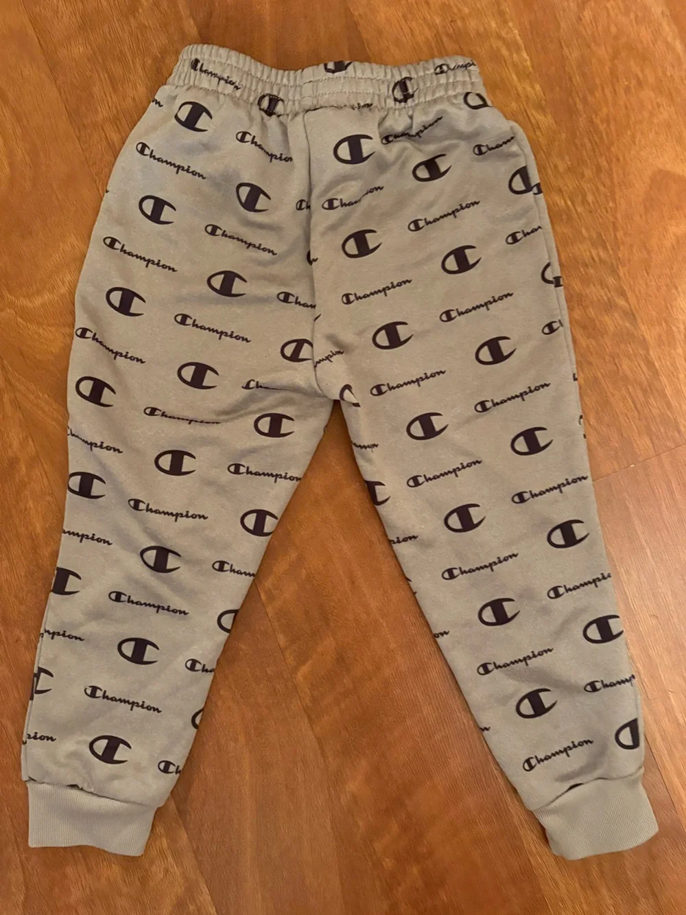 Champion Grey and Navy Logo Kids Hoodie & Jogger Set Boys 4T
